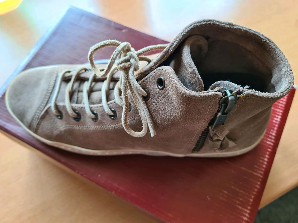 Sneakers, leder, taupe, 39 in Wachtberg