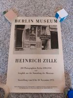 Heinrich Zille Poster 1975 70er Jahre Berliner Museum Niedersachsen - Wolfenbüttel Vorschau