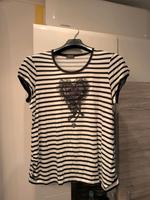 Shirt Taifun 46 XL XXL 44 schwarz weiß Herz Nordrhein-Westfalen - Ahlen Vorschau