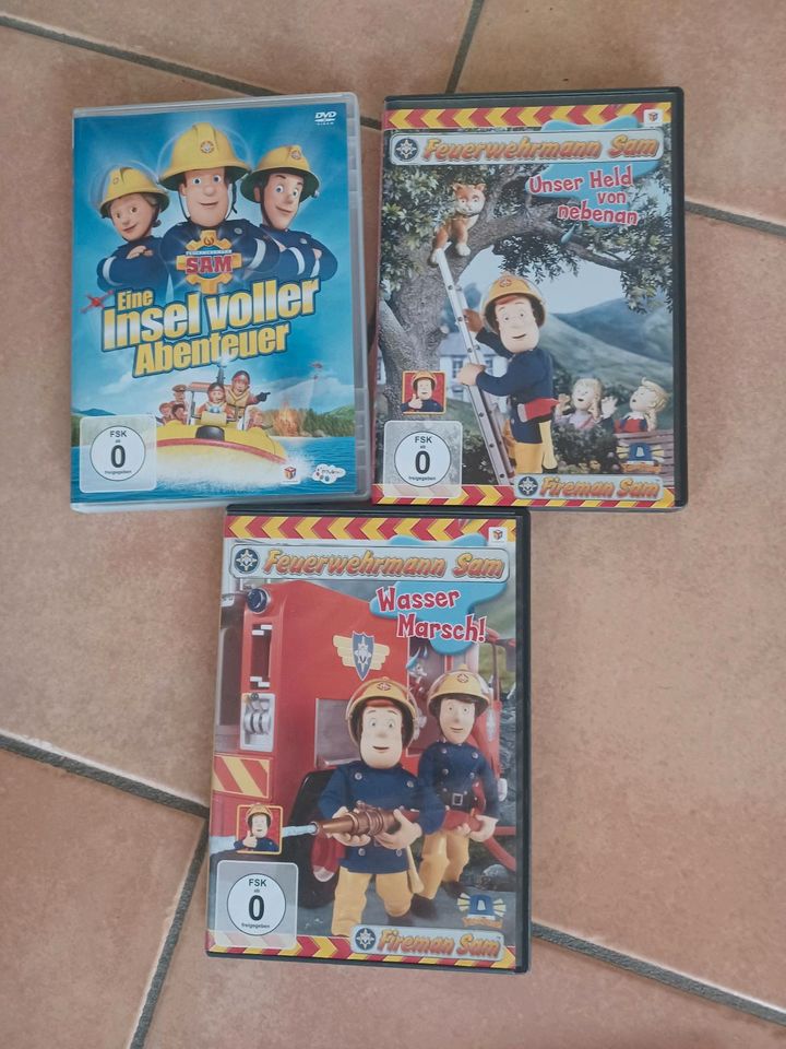 DVDs Feuerwehrmann Sam in Bad Griesbach im Rottal