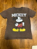 Mickey Disney T-Shirt Gr 122-128 braun Niedersachsen - Schellerten Vorschau