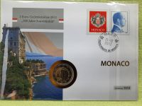 2 Euro Numisbrief Monaco 2012 500 Jahre Unabhängigkeit Monacos Hessen - Limeshain Vorschau