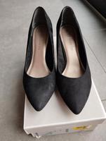 Pumps schwarz Gr 40 Tamaris Schuhe Absatz samt Nordrhein-Westfalen - Reken Vorschau