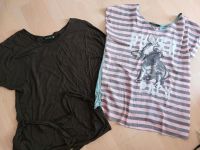 Div. Oberteile je 1€ (2 Tshirts, 2 Longtops) schwarz/grau/rosa, L Brandenburg - Schöneiche bei Berlin Vorschau