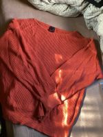 Roter Oversized Pullover Strickpullover Vintage M L Hessen - Kassel Vorschau