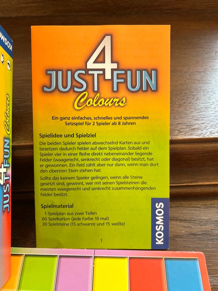 Spiel just 4 fun Kosmos wie neu in Grebenstein