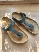 Birkenstock Gizeh schwarz Gr. 42 Bayern - Mainaschaff Vorschau