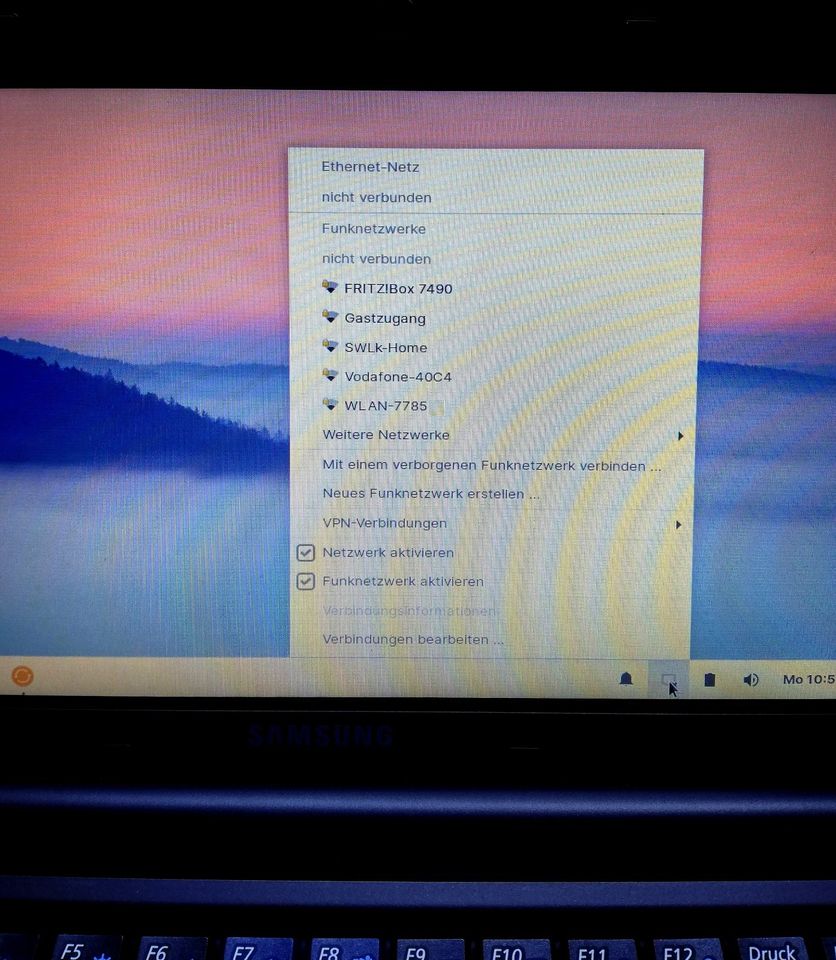 10" Samsung N130 Netbook mit Linux in Braunschweig