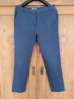 Orsay schicke Stoff-Hose Chino Gr 36 Blau m. Muster Sachsen - Arnsdorf Vorschau