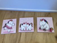 Leinwand Einhorn 3er Set Kinderzimmer Babyzimmer Hannover - Ahlem-Badenstedt-Davenstedt Vorschau