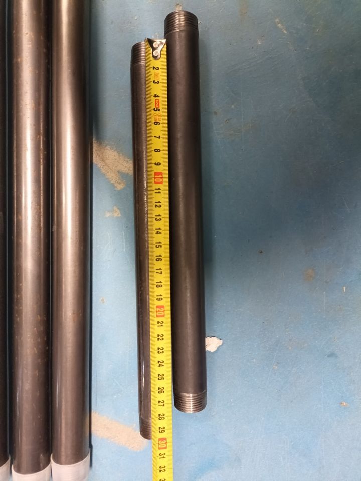 Konvulut Rohrdoppelnippel 1/2" Zoll 13,20,25,30,80,90,100cm neu in Rödermark