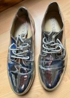 Halbschuhe, Schnürschuhe Silber zu verkaufen Gr. 38 EUR Bayern - Bad Feilnbach Vorschau