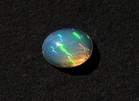 Edelstein 1x OPAL Afrika Welo Cabochon 1,15ct - tolles Feuer Sachsen - Rochlitz Vorschau