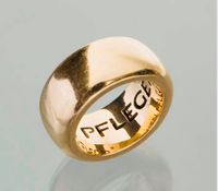 Statement-Ring von CAREN PFLEGER signiert, 585 Gelbgold Rheinland-Pfalz - Mainz Vorschau