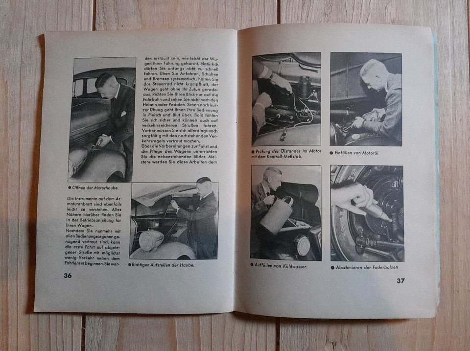 altes Handbuch Buch Adam OPEL A.G." Das Automobil " 1930 Prospekt in Niederwiesa