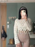 New Yorker neuer Crop Pullover Boho Häkel Top Größe M Baden-Württemberg - Illerkirchberg Vorschau