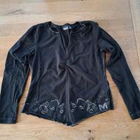 MEXX schwarzes Langarm Shirt mit Pailetten  wie neu Nordrhein-Westfalen - Stadtlohn Vorschau