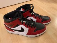 Nike Air Jordan 1 Mid Chicago Black Toe, Gr. 46, top Zustand Hessen - Bad Camberg Vorschau