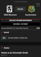 TSV 1860 München  - Saarbrücken Bayern - Weitramsdorf Vorschau