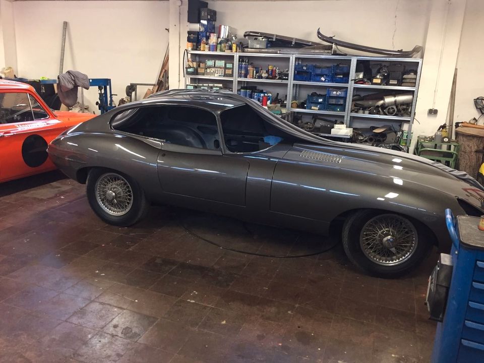                     Jaguar E-Type, Serie 1, FHC, 3,8L