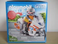 Playmobil City Life Notarzt-Motorrad mit Blinklicht Niedersachsen - Wardenburg Vorschau