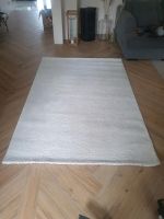 Hochflor Teppich weiß beige 160x230 cm Brandenburg - Rehfelde Vorschau