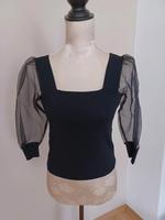 Bluse Shirt Organza-Ärmeln Rostock - Reutershagen Vorschau