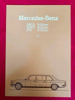 Mercedes W 123 8 Sitzer Prospekt 1983 Nordrhein-Westfalen - Gevelsberg Vorschau