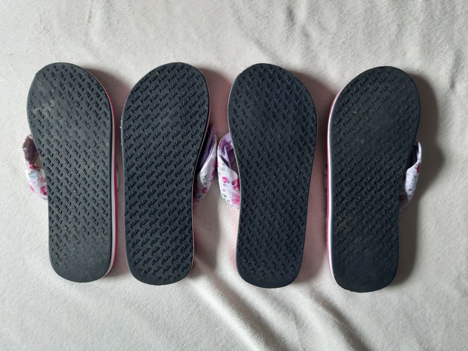 2x Flip Flops Gr. 33 (FILA) in Marktbreit