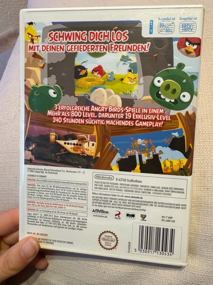 Wii Spiel Angry Birds Trilogy Spiel in Oeversee