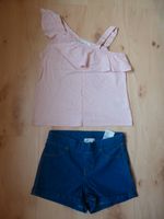 H&M Shorts blau Top rosa 152 Set ungetragen Thüringen - Bad Berka Vorschau