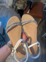 Sandalen weiß Hessen - Wiesbaden Vorschau