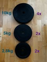 Hantelscheiben /Gewichte für Kurz- & Langhanteln 5kg, 2,5kg Baden-Württemberg - Waldbronn Vorschau