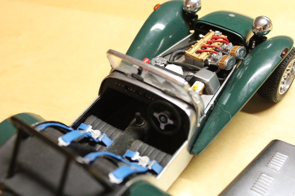 Modellauto 1:18 Caterham Super Seven =Brit. Racing Green= Kyosho in Titz