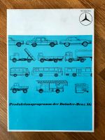 Werbeprospekt Produktionsprogramm Daimler-Benz AG 1960'er Jahre Sachsen - Coswig Vorschau
