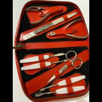 Special Triple Cut Germany Leder Etui Rot Reise Set DDR Vintage Brandenburg - Werder (Havel) Vorschau