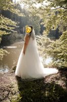 Brautkleid in A-Linie zu Verkaufen Baden-Württemberg - Waiblingen Vorschau