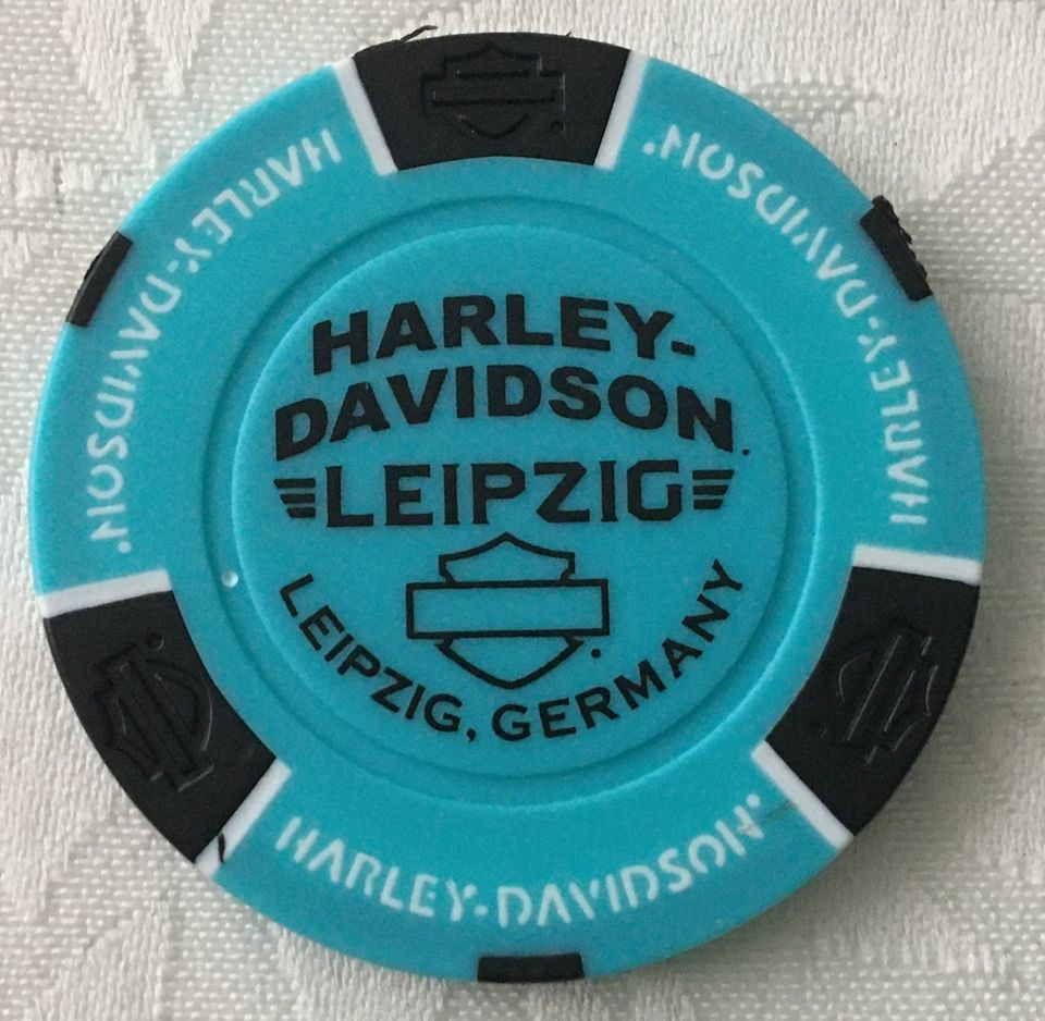 Harley Davidson Pokerchip Leipzig in Berlin