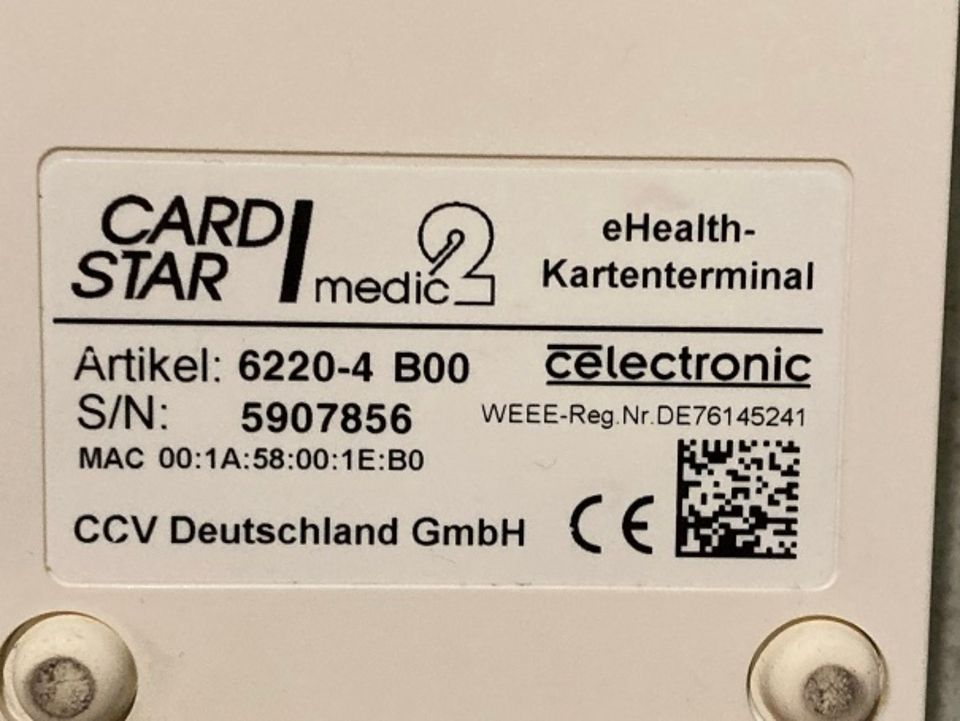 Kartenlesegerät Celectronic CARD STAR medic 2 in München