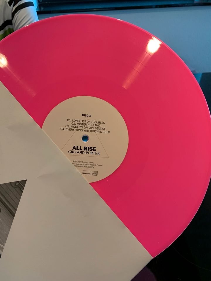 Gregory Porter ALL RISE 2x pink Vinyls Blue Note, Top Zustand! in Illerkirchberg