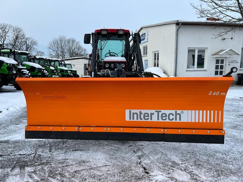 Schneeschild InterTech hydraulisch 2,6 m Schneepflug Räumschild in Wipfratal