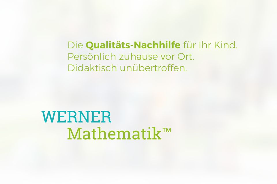 Job als Mathe-Nachhilfelehrer (m/w/d) in München - Moosach in München