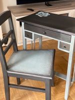 Vintage Schreibtisch mit Stuhl farblich passend, shabby chic Bayern - Arnstein Vorschau