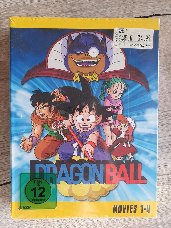 *NEU* Dragonball Movies 1-4 (4 x DVD Dragon Ball Filme 1,2,3,4) in Eiselfing