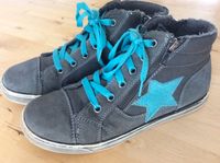 INDIGO Sneaker Turnschuh Leder Gr. 36 gefüttert Vintage cool Kreis Pinneberg - Wedel Vorschau