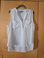 H&M Top/Bluse Größe 44 weiß mit Punkten Rheinland-Pfalz - Mörsfeld Vorschau