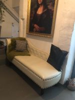 Chesterfield Longchair Chaiselongue Sofa creme Niedersachsen - Wulften Vorschau