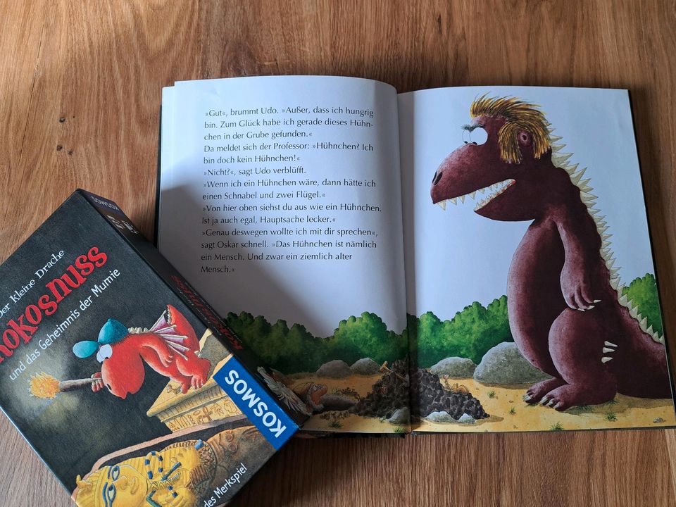 Set-Der kleine Drache Kokosnuss - Buch und Spiel in Unterneukirchen