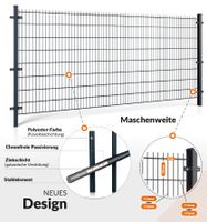 1- 3D Stabmatten mit Falten fi4mm, 5mm 2- 2D Doppelstabmatten in Ausführung 656 und 868 3- Maschendrahtzaun Transport Brandenburg - Frankfurt (Oder) Vorschau