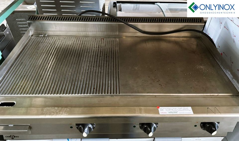 Elektr. Grillplatte - Brattplatte Gastronomie Grill gebraucht in Rodgau